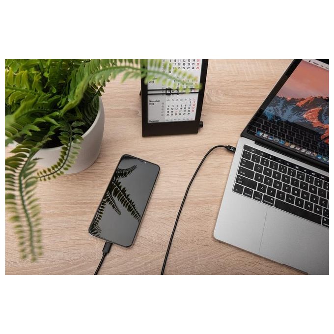 Digitus confezione 3 cavo usb 2.0 tipo-c a micro usb b m-m 1.0 mt 3a nero