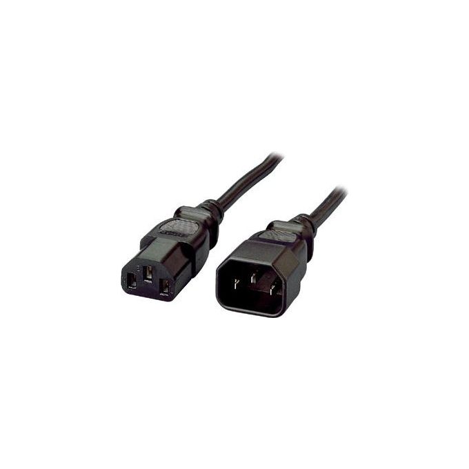Equip Power Cavo Extension iec 320 vde 18m Black