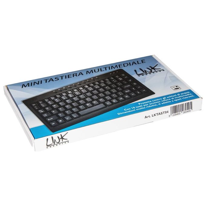 Link mini tastiera multimedia usb