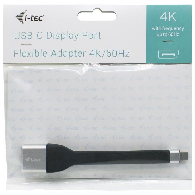 I-Tec C31FLATDP60HZ USB-C Flat DP Adapter 4K-60 Hz
