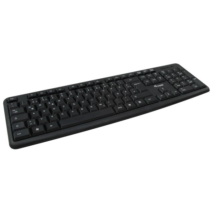 Conceptronic Wired Combo Tastiera e Mouse Nero