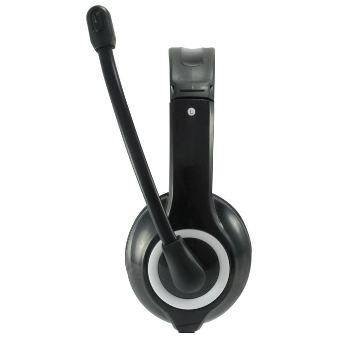 Equip Cuffia con Microfono Nero