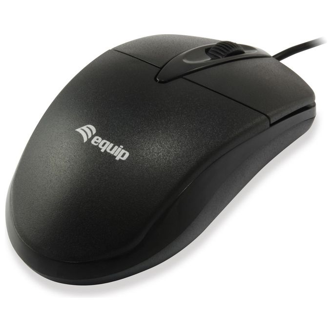 Equip 245102 Mouse Ambidestro Usb Tipo A Ottico 1000 Dpi