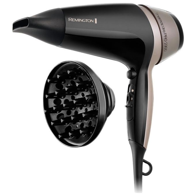 Remington D5715 Thermacare Pro Asciugacapelli 2300 W Ionico 2 velocita' 3 temperature Concentratore e Diffusore colore Nero Marrone