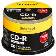 Intenso Cd-R 700Mb 12x Printable Spinner 50 Pezzi