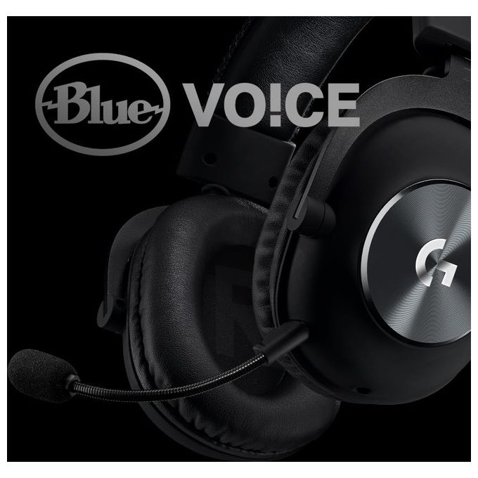 Logitech G PRO X Cuffia con Microfono per Gaming
