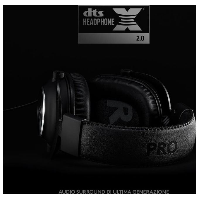 Logitech G PRO X Cuffia con Microfono per Gaming