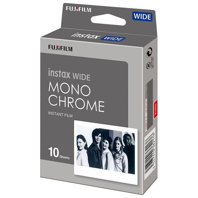 Fujifilm Pellicola Instax Wide 10 108x86mm Mono Splitchromo