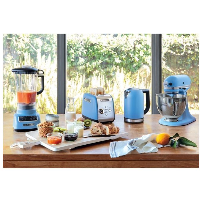 KitchenAid 8597023301650 Artisan Sbattitore con base 300 W 10 velocita' movimento planetario ciotola 4,8 L colore BLUE VELVET