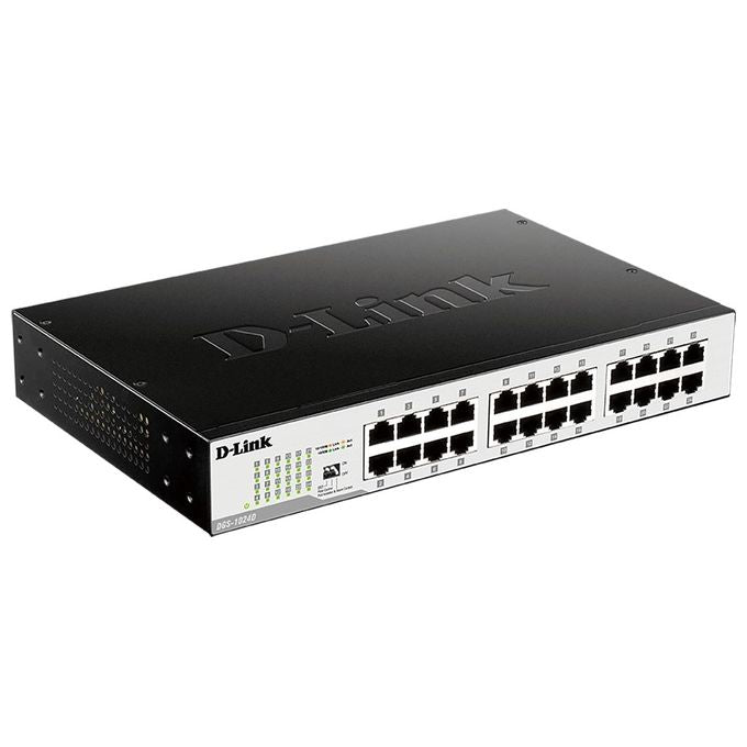 D-link switch 24 porte lan gigabit desktop