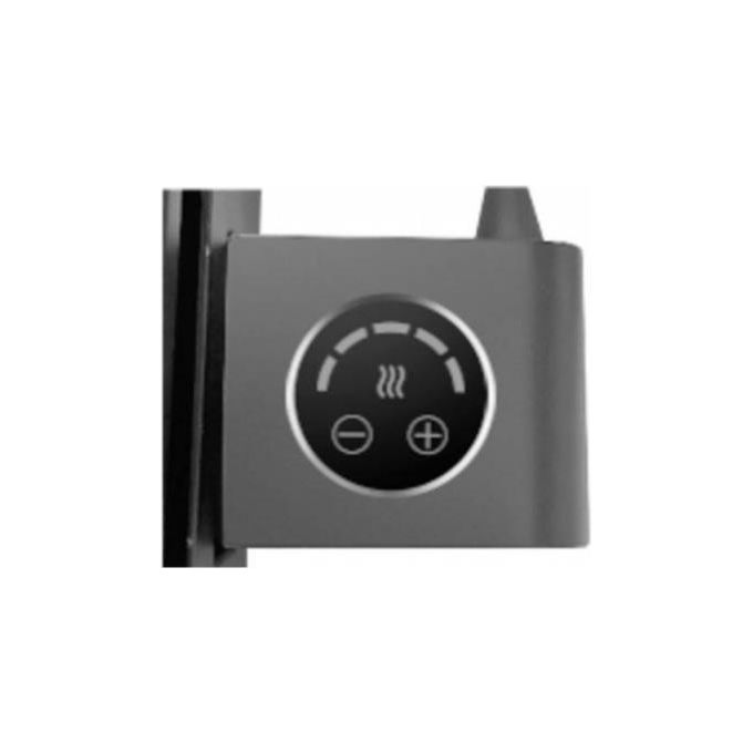 WMF 415430011 Lono Grill elettrico da tavolo con coperchio in vetro Potenza 2200 W Piastra antiaderente Termostato rimovibile colore Nero