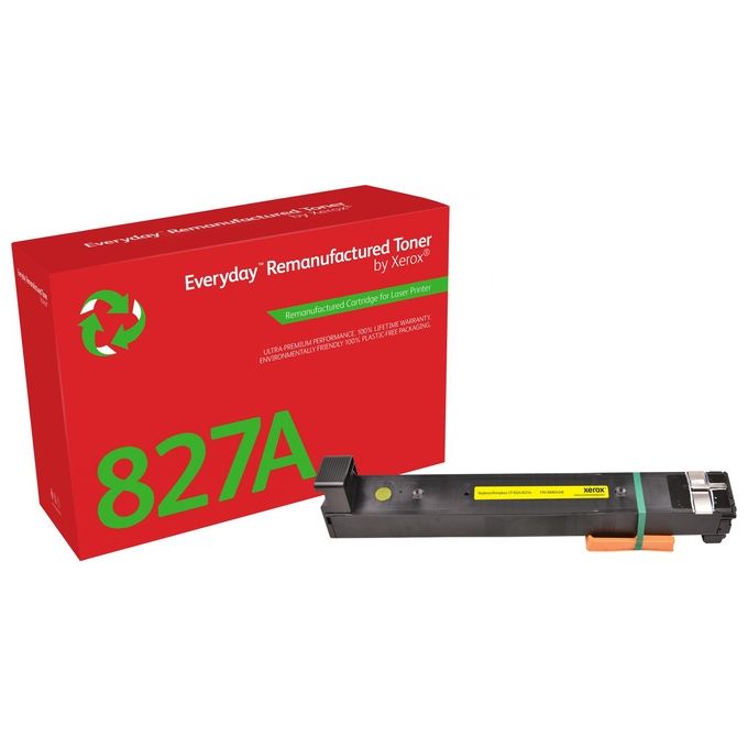 Xerox CF302A Toner Rigenerato Resa 32000 Pagine Compatibile HP LaserJet Enterprise M880 colore Giallo