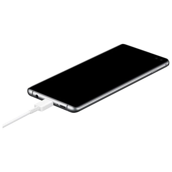 Samsung Caricabatterie Rapido da 25W Porta USB Type-C Bianco + Cavo 1Mt USB Type-C Bianco