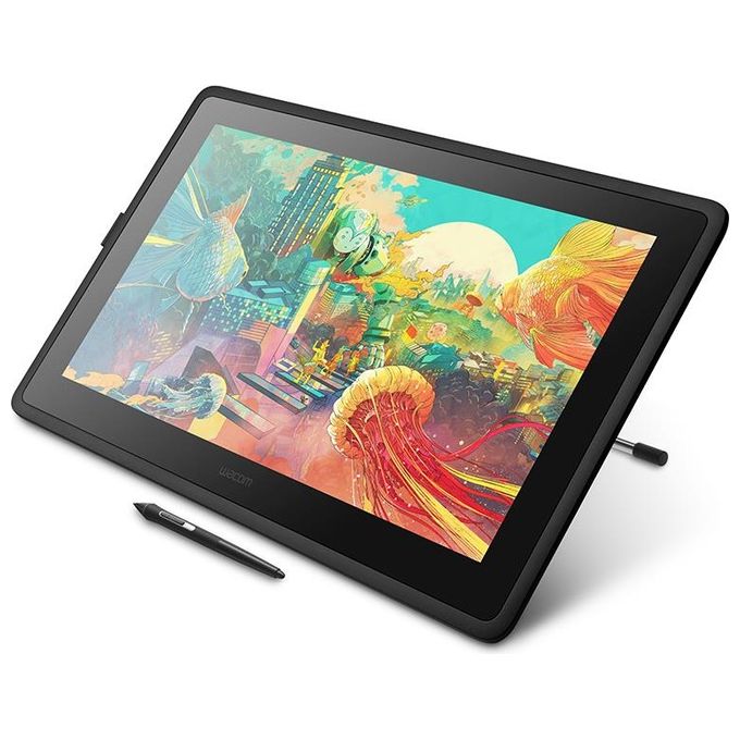 Wacom Cintiq 22 Display Interattivo con Penna Full Hd da 1920x1080 Pixels Colori Vivi e Penna di Precisione Wacom Pro Pen 2