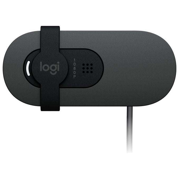 Logitech 960-001592 Brio 105 Webcam Full HD 1080p 2 MP 30fps USB Microfono Integrato colore Grafite