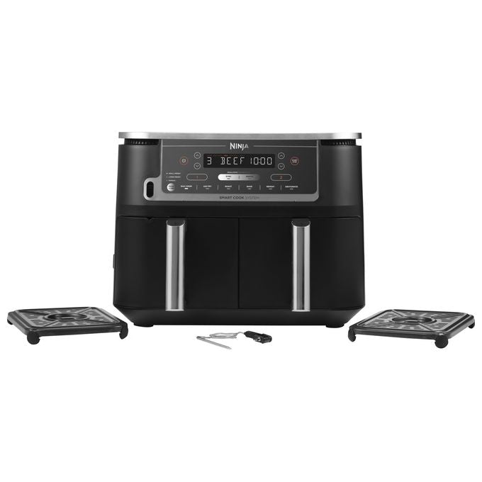 Ninja, Friggitrice ad Aria Dual Zone MAX PRO, 9.5L, AF451EU, Nero