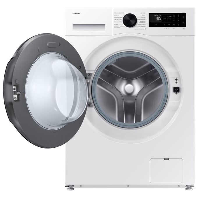 Samsung WD90DG5G34BEET Crystal Clean Slim Lavasciuga Carica Frontale 9-5 Kg 1400 rpm Classe E Ecobubble Wi-Fi Vapore (85x60x48 cm) colore Bianco