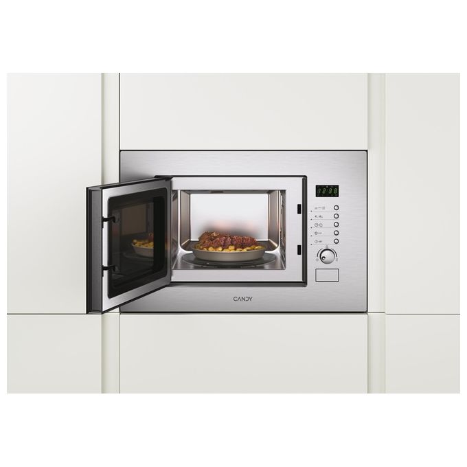 CANDY MIC20GDFXIT Forno a microonde combinato con grill 20 L 800 W funzione auto cottura 13 programmi colore Acciaio inox