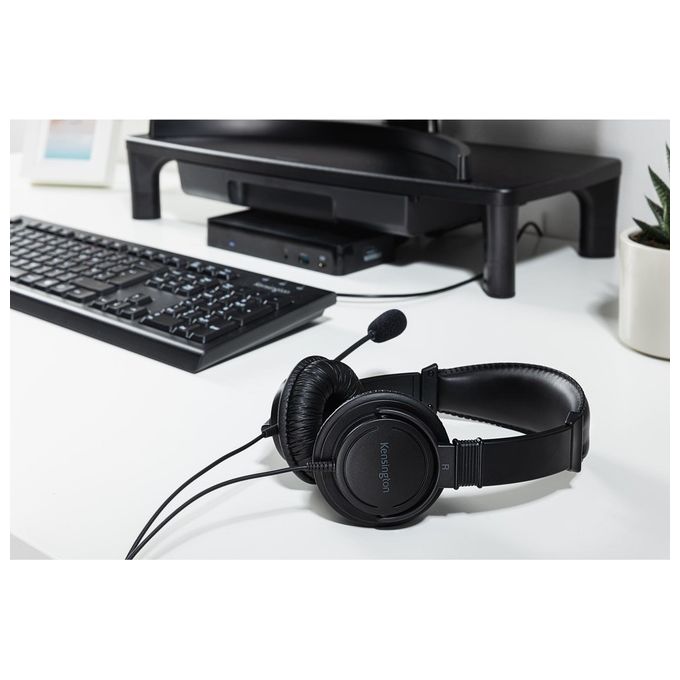 Kensington Cuffie Usb ad Alta Fedelta' con Microfono