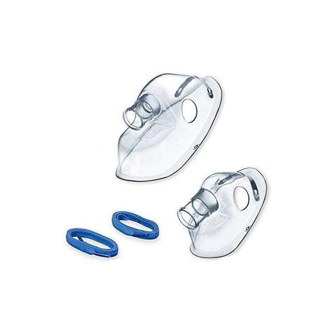 Beurer 602.15 Accessori di ricambio per aerosol IH 58 e IH60 contiene boccaglio erogatore nasale mascherina adulto mascherina per bambini tubo flessibile per aria compressa e 10 filtri