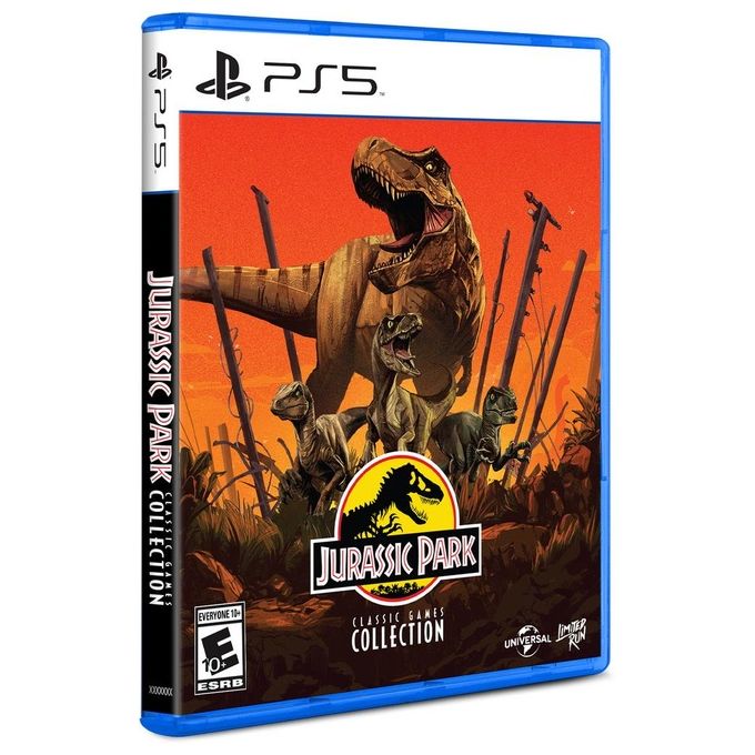 Limited Run PPSA-17218 Jurassic Park Classic Games Collection Videogioco per PlayStation 5 7 Giochi Inclusi Blu-ray colore Blu