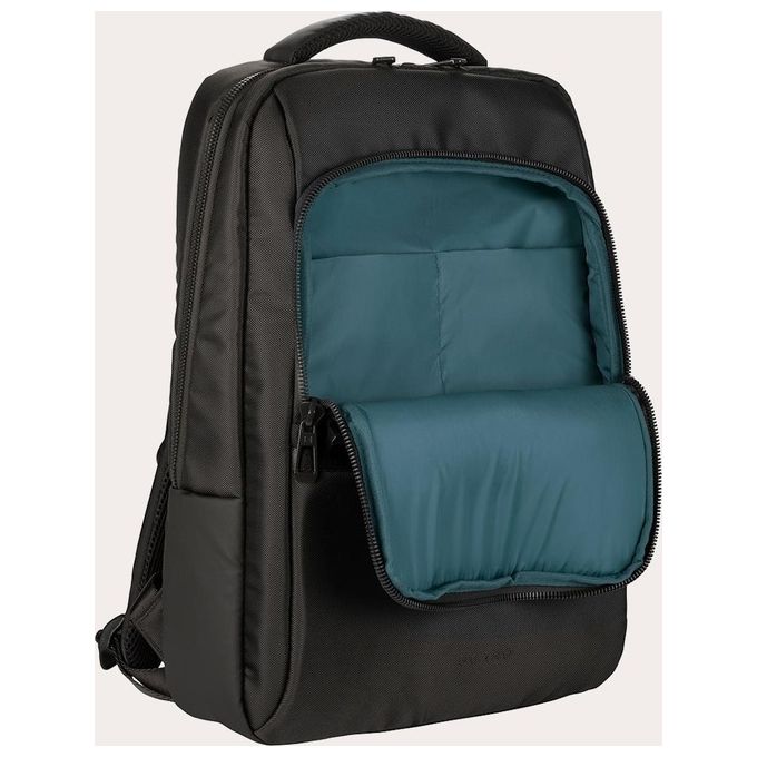 Tucano BKLUN15-BK Lunar Zaino per Laptop 15.6'' e MacBook Pro 16'' con Scomparto Imbottito e Tasca Anteriore colore Nero