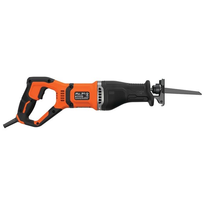 Black+decker BES301-QS Sega a Gattuccio a Filo 750W Velocita' Variabile 2800 corse-min Scarpa Pivotante
