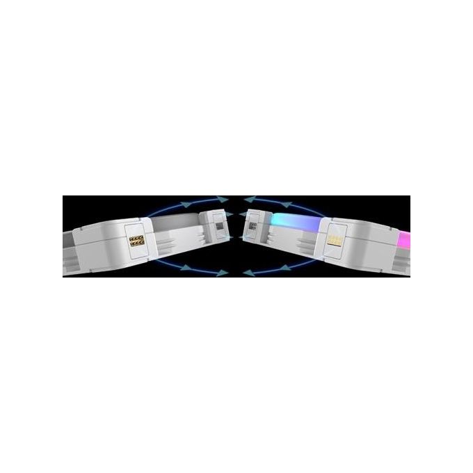 Thermaltake CL-F161-PL12SW-A SWAFAN EX12 Ventola per PC 120 mm 3 pz RGB 12 V Cuscinetto Idraulico colore Bianco