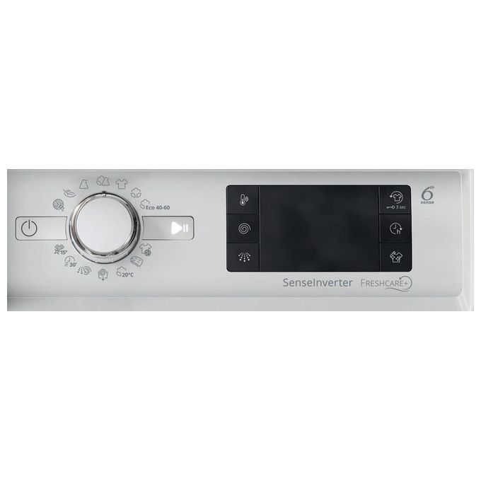 Whirlpool BI WMWG 71483E EU N Lavatrice da incasso Frontale 7 Kg 1400 rpm Classe D Motore Inverter FreshCare+ AquaStop (82x60x55 cm) colore Bianco