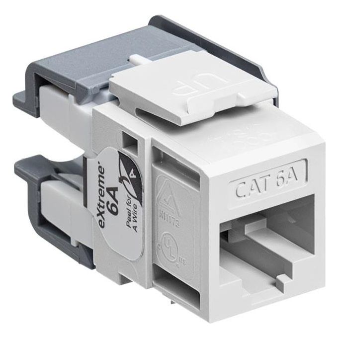 Leviton Presa Rj45 Cat.6a Utp Bianca
