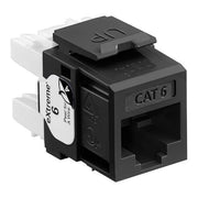 Leviton Presa Rj45 Cat.6 Utp Nera