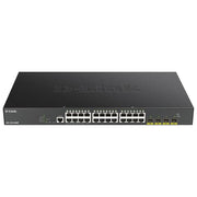 D-Link DGS-1250-28XMP-E Switch Gestito L3 24 Porte PoE+ 4x SFP+ 10G 370 W colore Nero