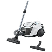 Bosch BGS41K332 Serie 6 Aspirapolvere a Cilindro Senza Sacchetto Ciclonica HEPA 13 2,4 L 550 W 72 dB colore Bianco