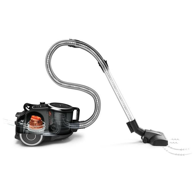 Bosch BGS41K332 Serie 6 Aspirapolvere a Cilindro Senza Sacchetto Ciclonica HEPA 13 2,4 L 550 W 72 dB colore Bianco