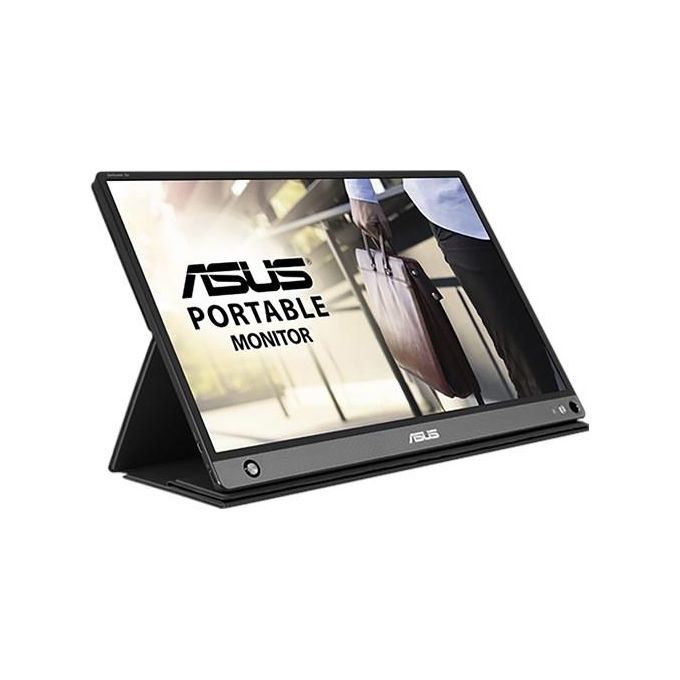 ASUS Monitor Portatile ZenScreen Go MB16AHP 15.6'' USB Type-C , FHD (1920x1080), IPS, up to 4 hours battery, Micro-HDMI, Foldable Smart case, Auto-Rotate