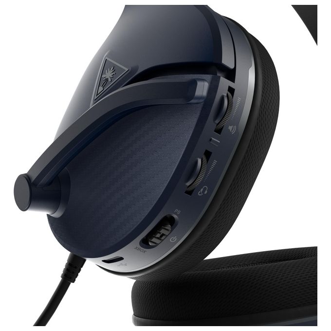 Turtle Beach TBS-6310-02 Recon 200 Gen 2 Cuffie Gaming con Microfono Audio Amplificato Driver 40mm Batteria 12h colore Blu Scuro