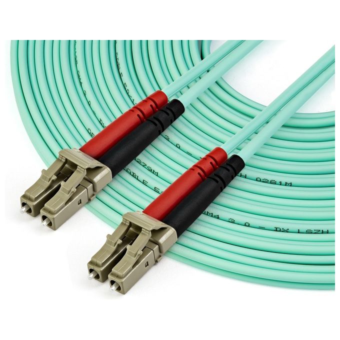 Startech cavo Fibra Ottica Multimodale lc a lc Duplex 50-125 om4 -10m