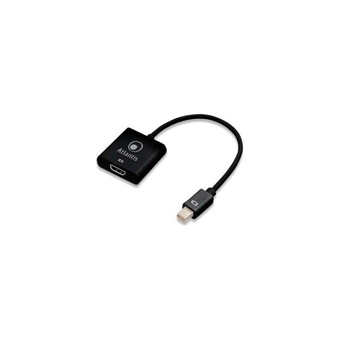 Atlantis Land Cavo DisplayPort 0,2mt Mini DisplayPort Hdmi Nero