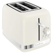 Moulinex LT300A10 Soleil Tostapane 2 fette 850 W 7 livelli di doratura Scongelamento Riscaldamento colore Avorio