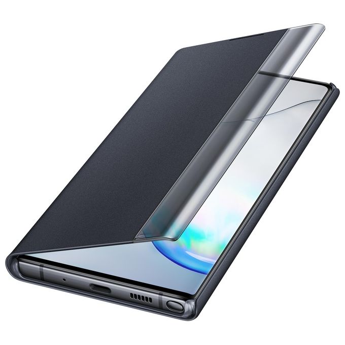 Samsung EF-ZN975 Cover Clear View per Galaxy Note10+ Nero