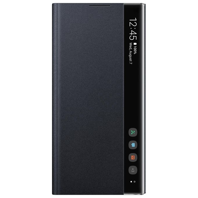 Samsung EF-ZN975 Cover Clear View per Galaxy Note10+ Nero
