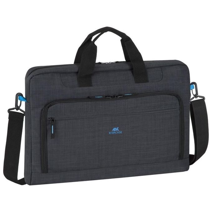 Rivacase R8058BD Regent II Borsa per Notebook 17.3'' con Mouse Wireless Poliestere colore Nero