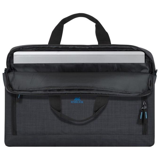 Rivacase R8058BD Regent II Borsa per Notebook 17.3'' con Mouse Wireless Poliestere colore Nero