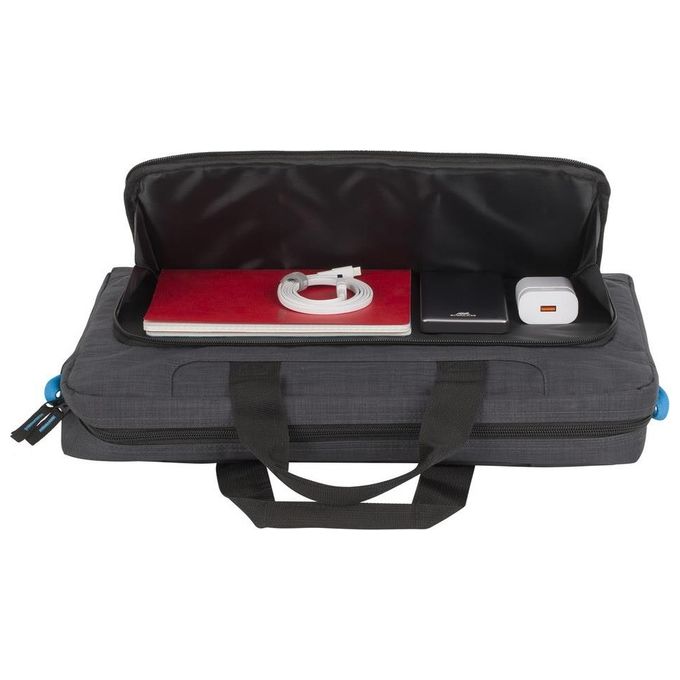 Rivacase R8058BD Regent II Borsa per Notebook 17.3'' con Mouse Wireless Poliestere colore Nero