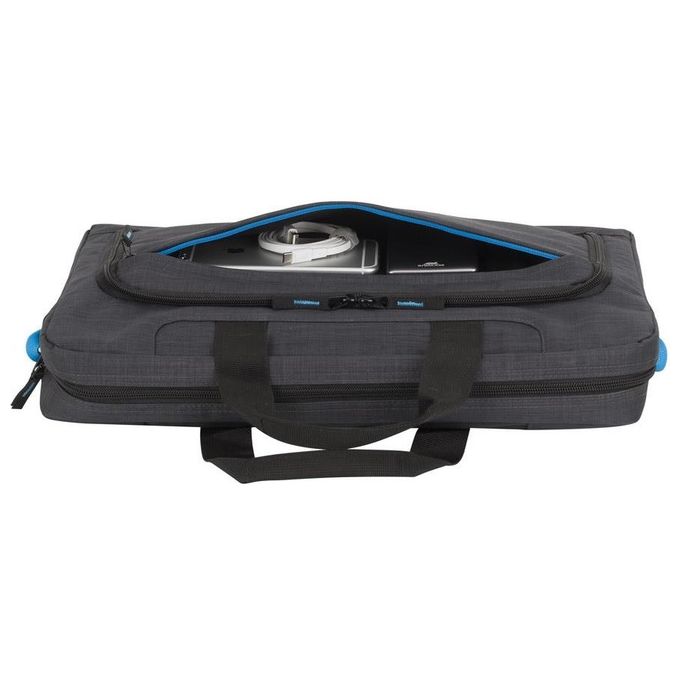 Rivacase R8058BD Regent II Borsa per Notebook 17.3'' con Mouse Wireless Poliestere colore Nero