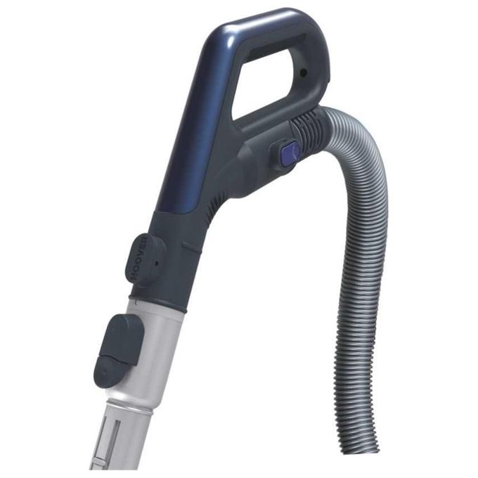 Hoover  KS60HandCAR 011 Aspirapolvere a Traino con Filo a Cilindro senza Sacco Tecnologia Multiciclonica Potenza 450 W Capacita' 1,8 Litri Oltremare Blue