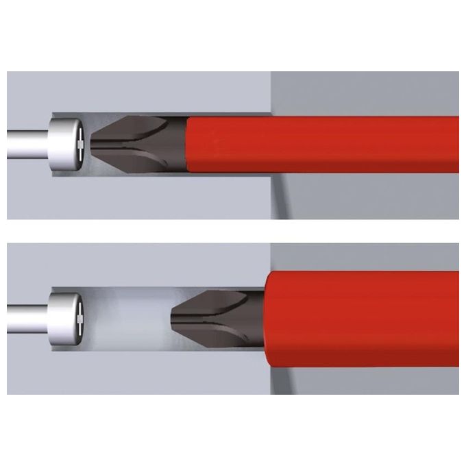 Wiha 2831-09021 Giravite con Magazzino Porta Inserti Isolati