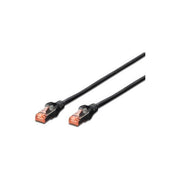 Digitus cavo rete s-ftp cat.6 doppia schermatura ls0h colore nero mt. 1
