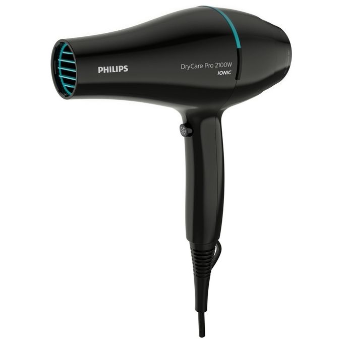 Philips BHD272-00 DryCare Pro Asciugacapelli 2100 W Motore AC ThermoProtect Ionico 6 velocita' concentratore 9 mm colore Nero