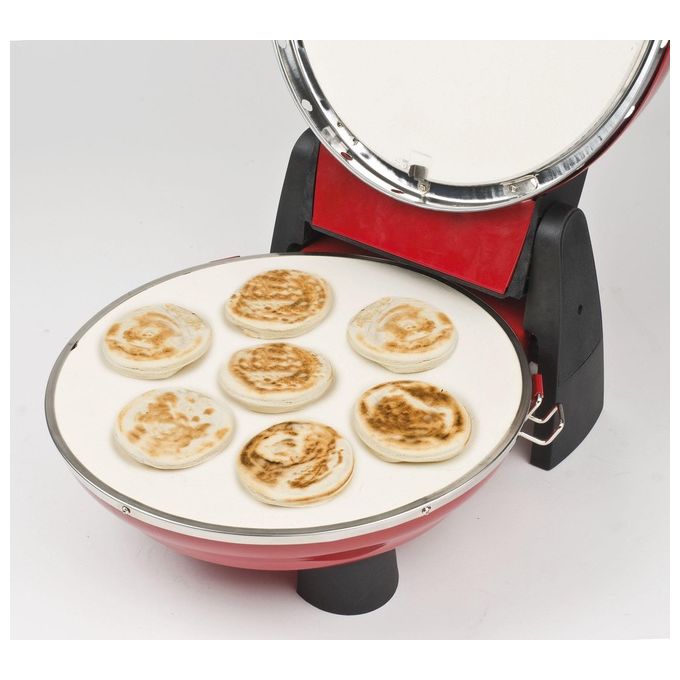 G3 Ferrari Napoletana G1003202 Fornetto Elettrico per Pizza e Snack 1200W Plus EVO Nero Rosso